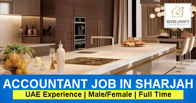 Job Alert: Interior Design Company in Sharjah Looking for An Accountant
