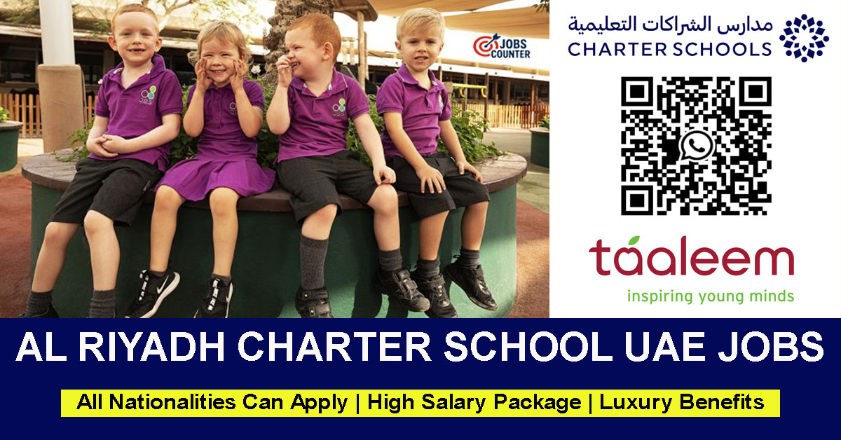 Searching for teaching jobs in Abu Dhabi, charter school jobs UAE, social studies teacher vacancies, English and math teacher jobs, IT teacher roles, school social worker jobs, or student supervisor positions in UAE schools? Al Riyadh Charter School is currently hiring teacher and non teaching staff in school.