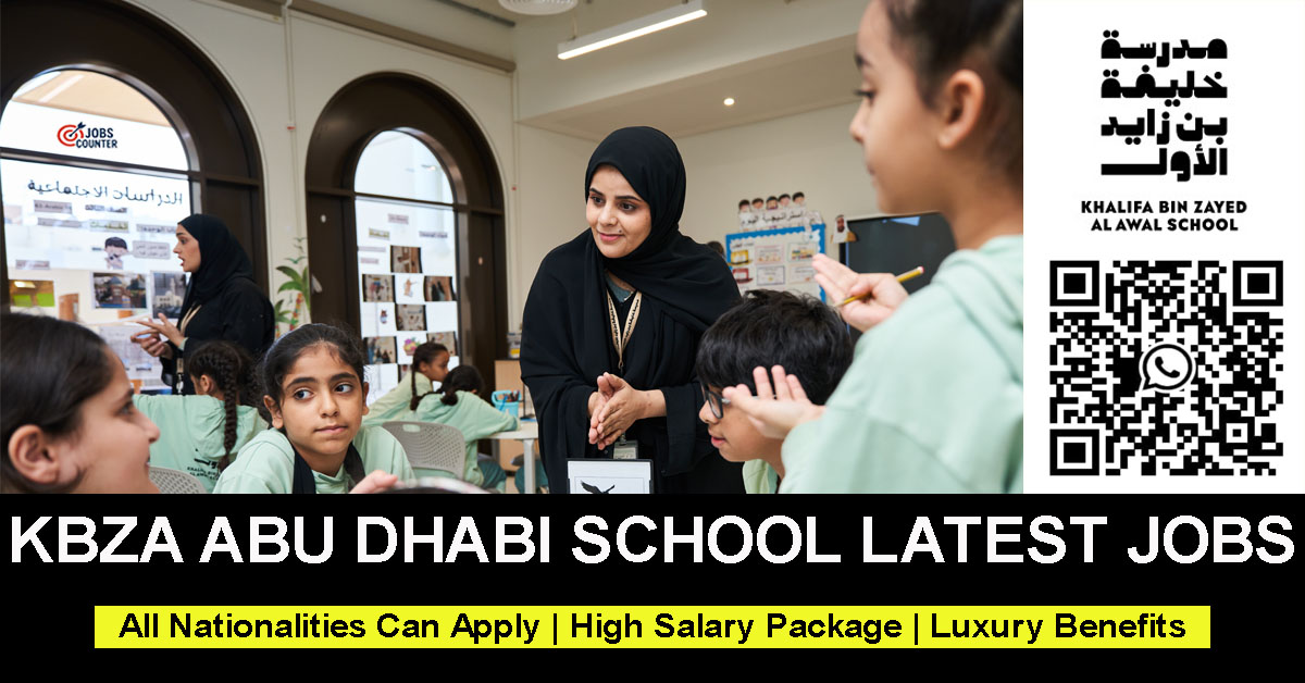 Searching for school jobs in Abu Dhabi, teacher vacancies in UAE schools, or non teaching jobs in Dubai Abu Dhabi schools, admin, coordinator, head of school vacancies UAE, or subject teacher jobs in Dubai schools? Apply at Khalifa Bin Zayed Al Awal School Abu Dhabi (KBZA School Abu Dhabi).