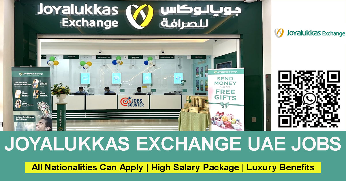 Looking for customer service jobs in UAE, exchange company vacancies, finance and currency exchange jobs, front desk vacancies UAE, entry-level banking jobs in Dubai, customer support job in Abu Dhabi? apply now for Joyalukkas Exchange jobs in Dubai, Sharjah, Abu Dhabi and across the UAE.