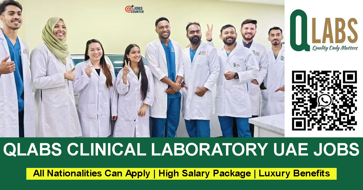 Looking for laboratory technician jobs in UAE, DHA licensed lab jobs in Dubai, healthcare careers UAE, medical laboratory technologist jobs, immunology lab vacancies Dubai, pathology jobs Sharjah, Abu Dhabi, Ajman? apply at QLABS Clinical Laboratory Dubai.