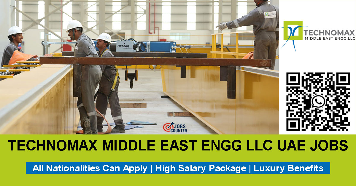 Searching for admin jobs in UAE, HR assistant jobs in Abu Dhabi, office admin vacancies in Dubai, Sharjah, document controller roles, visa processing jobs UAE, or oil & gas company jobs in uae? apply at TECHNOMAX Middle East Engg LLC.