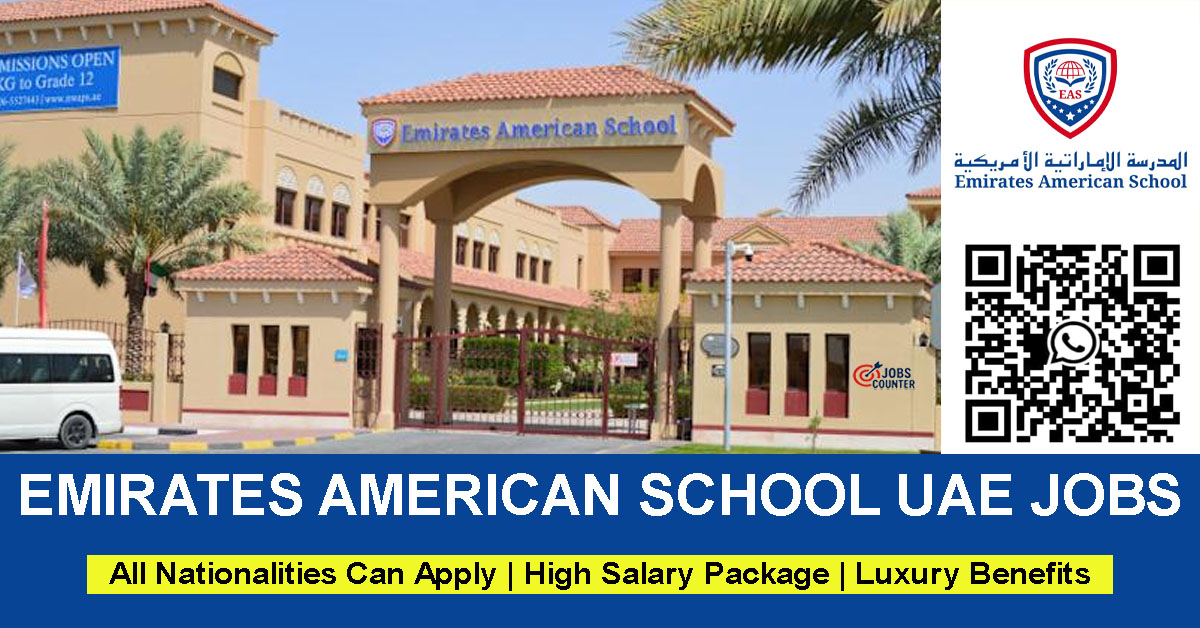 Searching for teaching jobs in Sharjah, American curriculum school jobs UAE, primary homeroom teacher vacancies, EYFS teacher jobs, physics, music, art, Arabic, French, Islamic teacher careers, vice principal jobs UAE, inclusion teacher vacancies, school doctor jobs, HR, finance, admissions counsellor, cashier, operations, or health & safety officer jobs in Sharjah schools? Apply now for Emirates American School Careers Sharjah.