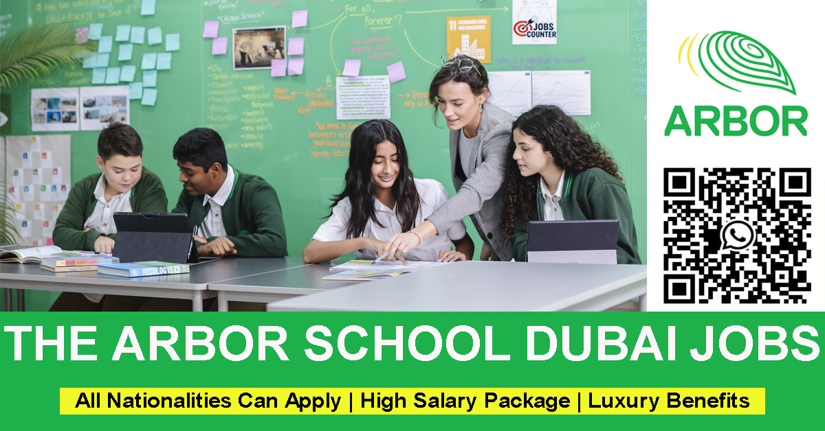 Searching for school jobs in Dubai, British curriculum teaching vacancies UAE, SENDCo jobs, English teacher careers, librarian assistant roles, PE teacher vacancies, or learning support assistant jobs in UAE schools? The Arbor School is currently hiring passionate educators and support staff for multiple openings across primary, secondary, and whole-school provision.