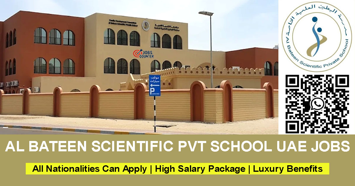 Searching for teaching jobs in Abu Dhabi, American curriculum school jobs UAE, English teacher vacancies, math teacher careers, ICT teacher vacancies, or non teaching opportunities in Abu Dhabi? Al Bateen Scientific Private School is currently hiring qualified educators.