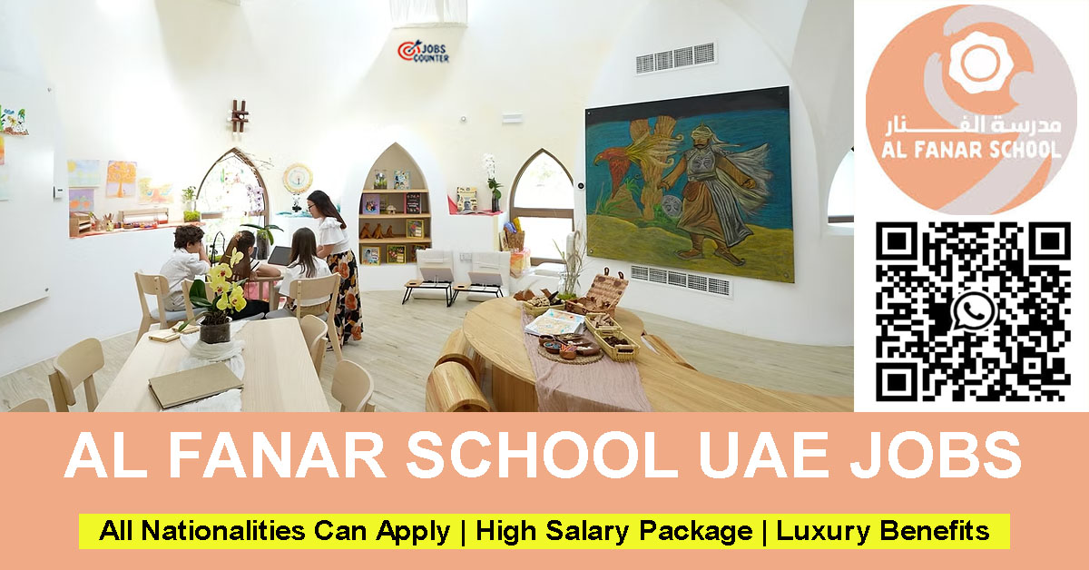 Searching for teaching jobs in UAE, subject teacher vacancies in Dubai, school admin jobs in Dubai, nursery or KG teacher vacancies, teaching assistant jobs in schools, school support staff jobs Dubai, social worker jobs in schools, or non-teaching school careers in UAE? Apply now for Al Fanar School Dubai Careers.