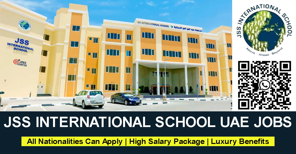 Searching for teaching jobs in Dubai, CBSE school vacancies UAE, science teacher jobs, subject teacher vacancies, urgent non teaching jobs, librarian jobs in schools, language teacher vacancies, social worker, school admin, accountant & finance, or cashier roles? Apply to JSS International School Dubai for its Middle and Secondary School divisions.