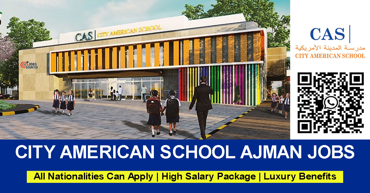 Searching for teaching jobs in Ajman, American curriculum school jobs UAE, homeroom teacher vacancies, English teacher jobs UAE, math teacher jobs Ajman, science teacher careers, ICT teacher jobs, admission officer jobs, school admin jobs UAE, non teaching jobs in Ajman? Apply for City American School Ajman Careers.