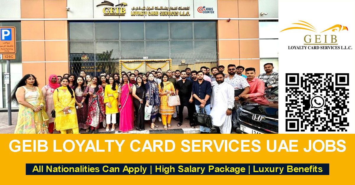 Searching for HR jobs in Dubai, office assistant jobs UAE, banking sales jobs Dubai, financial services careers, sales or marketing jobs in Dubai, customer support jobs, banking executive vacancies, freshers jobs in Dubai? Apply now for GEIB Loyalty Card Services LLC Careers 2026.