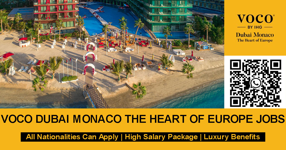 Searching for hotel jobs in Dubai, voco Dubai Monaco careers UAE, IHG hotel jobs Dubai, restaurant jobs UAE, nightclub vacancies in Dubai, F&B supervisor jobs Dubai, barista jobs, host & hostess jobs, hospitality careers, hotel jobs Dubai, voco monaco Dubai careers? Apply for voco Dubai Monaco – The Heart of Europe Job Vacancies.