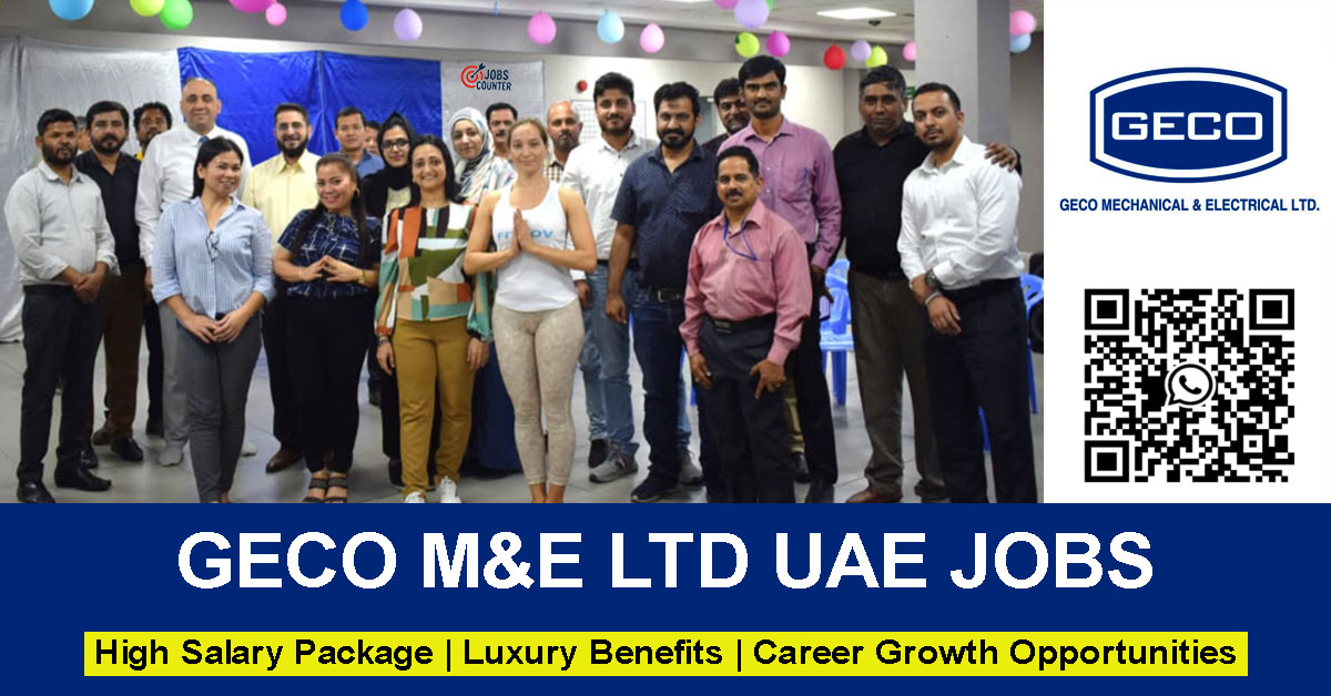 Searching for jobs in Sharjah, admin jobs UAE, office administration jobs Dubai, admin vacancies in Sharjah, accountant & finance jobs UAE, HR and assistant jobs, GECO M&E LTD careers, or MEP company jobs UAE? Apply for Geco Mechanical & Electrical Limited Sharjah Jobs.