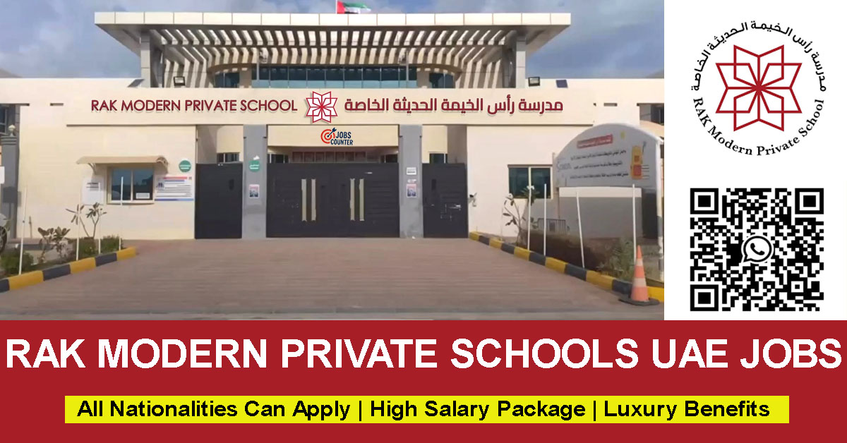 Searching for school jobs in Ras Al Khaimah, RAK Modern Private School nursery careers, teacher vacancies in RAK, mathematics teacher jobs UAE, English teacher jobs, SEN teacher careers, kindergarten teacher vacancies, school admin jobs UAE, school doctor jobs, lifeguard jobs RAK, non teaching job in Ras Al Khaimah? Apply for RAK Modern Private Schools Careers 2026.