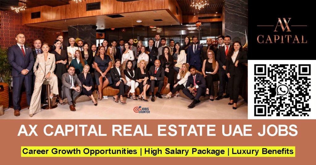 Searching for AX CAPITAL careers, finance jobs in Dubai, accountant jobs in Business Bay, real estate agent jobs, HR manager vacancy, or real estate consultant job, off-plan property sale jobs? Apply for AX CAPITAL Dubai Careers.
