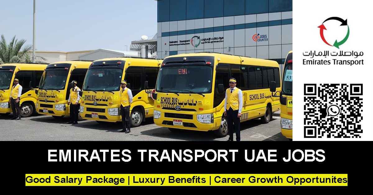Searching for Emirates Transport jobs, Emirates Transport jobs 2026, jobs in Fujairah, jobs in Ras Al Khaimah, Heavy Bus Driver jobs UAE, Heavy Vehicle Driver jobs, Light Vehicle Driver vacancies, driver jobs UAE, or transport jobs in Dubai? Apply for Emirates Transport Careers.