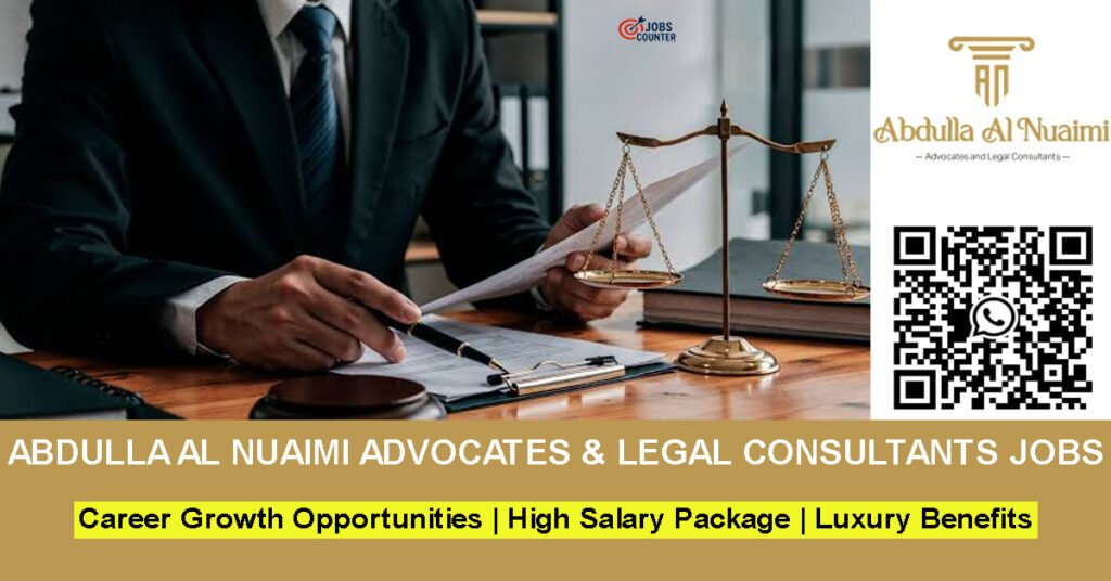 Searching for Abdulla AlNuaimi Advocates & Legal Consultants careers UAE, jobs in Dubai, Driver jobs in Dubai, Office Boy jobs, law firm jobs, or office support jobs in Dubai? Apply now for Abdulla Al Nuaimi Law Firm & Legal Consultants jobs.
