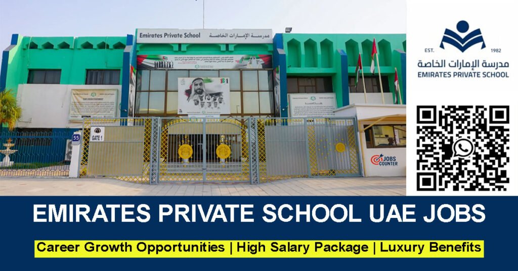Searching for School careers in UAE, school jobs in Abu Dhabi, teaching jobs in Abu Dhabi, teacher vacancies, SEN Teacher jobs, non-teaching jobs in sharjah, student support vacancies in Al Ain, teaching assistant job in Fujairah, school Nurse jobs UAE, or Lab Technician jobs? Apply for Emirates Private School careers.
